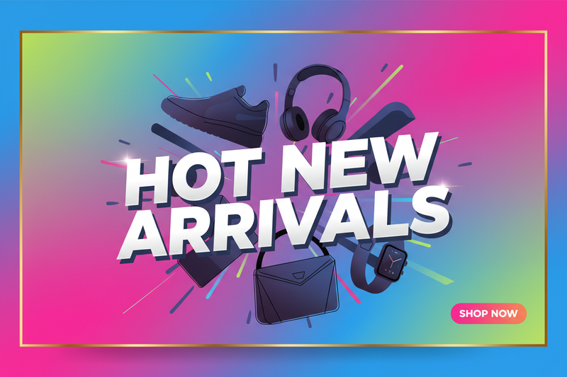 Hot New Arrivals Banner