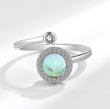 Stylish Rotatable Ring for Women | Spinning Fidget Ring with Personality