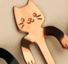 Stainless Steel Cat Spoon and Stirring Spoon