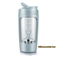 Electric Portable Protein Shaker Bottle – USB Rechargeable Blender