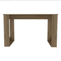 Lacey Rectangle Computer Desk – Light Oak, Compact Home Office Design