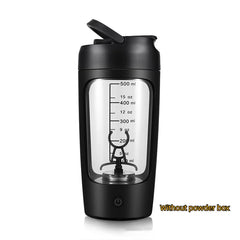 Electric Portable Protein Shaker Bottle – USB Rechargeable Blender