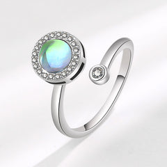 Stylish Rotatable Ring for Women | Spinning Fidget Ring with Personality