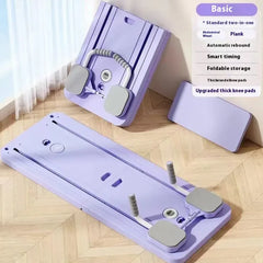 Foldable Abdominal Wheel Fitness Board – Core Trainer for Home Gym (Ab Roller)