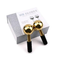 Facial Ice Globes & Roller – Cryotherapy Cooling Massager