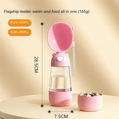 Portable Dog Water Bottle - Travel Pet Water Dispenser for Dogs