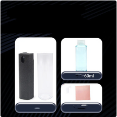 Liquid Screen Cleaner Spray with Microfiber Cloth