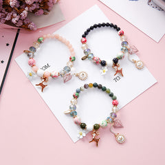 Pearl & Natural Stone Bead Bracelet | Elegant Women's Jewelry