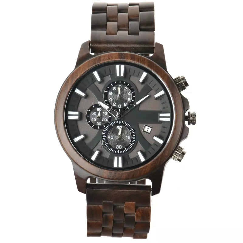 Men's Minimalist Sandalwood Watch