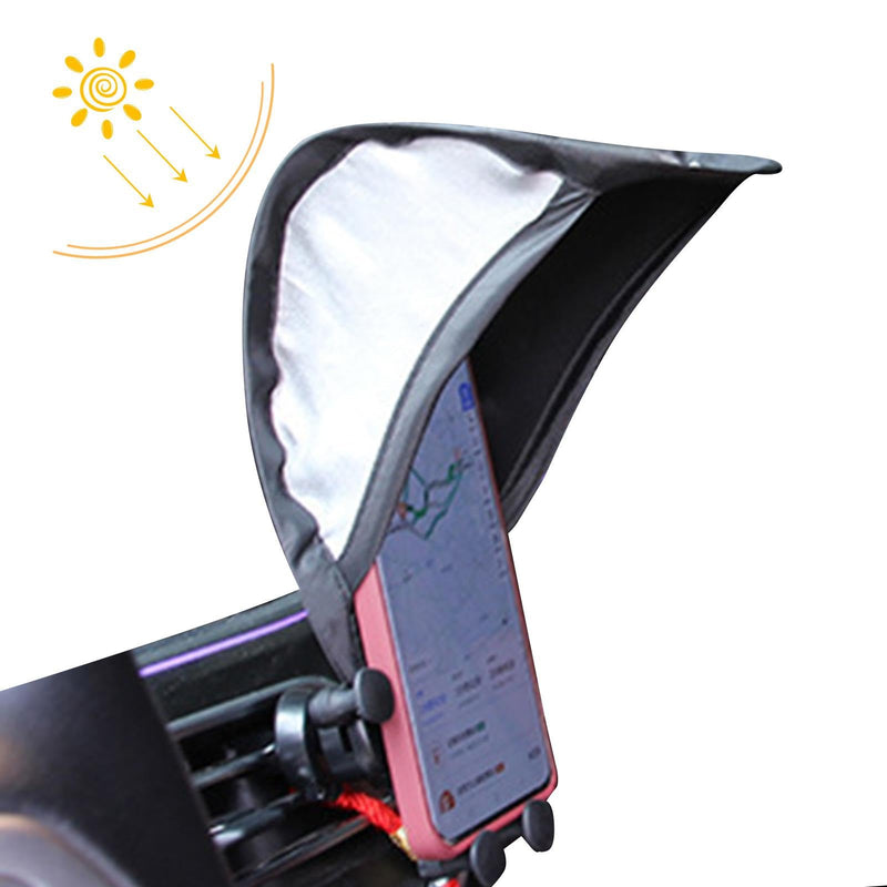 Cell Phone Sun Shade | Glare-Blocking Screen Visor for Motorcycle & Outdoor Use