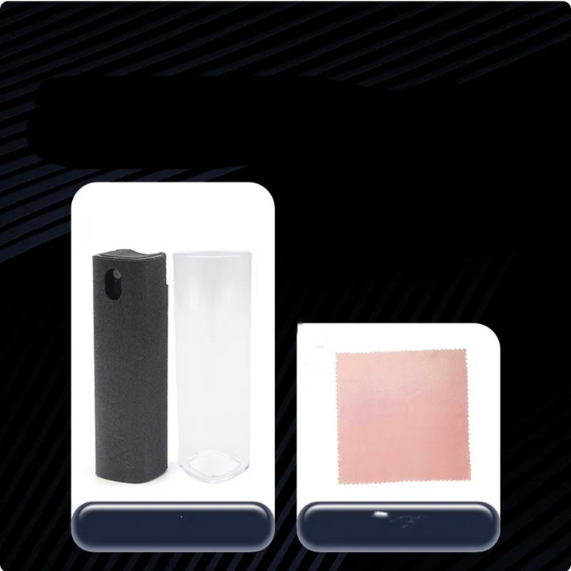 Liquid Screen Cleaner Spray with Microfiber Cloth