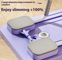 Foldable Abdominal Wheel Fitness Board – Core Trainer for Home Gym (Ab Roller)