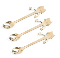Stainless Steel Cat Spoon and Stirring Spoon
