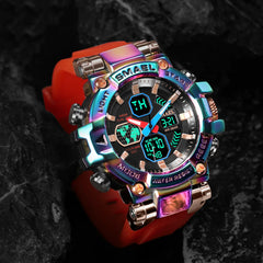 Colorful Outdoor Men's Alloy Watch