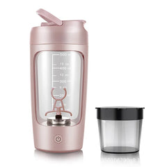Electric Portable Protein Shaker Bottle – USB Rechargeable Blender