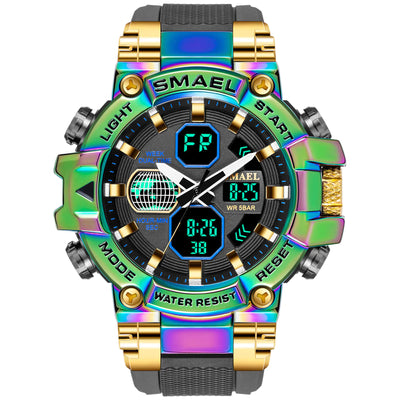 Colorful Outdoor Men's Alloy Watch