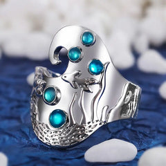 Creative Underwater World Fashion Ring