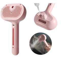 Self-Cleaning Pet Spray Brush – Deshedding Tool for Cats & Dogs