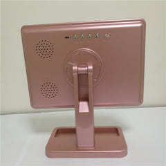 LED Makeup Mirror with Bluetooth Speaker & 10X Magnification