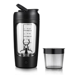 Electric Portable Protein Shaker Bottle – USB Rechargeable Blender