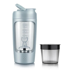 Electric Portable Protein Shaker Bottle – USB Rechargeable Blender