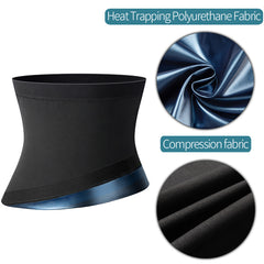 Men's Sauna Waist Trainer & Slimming Belt | Body Shaper for Workouts