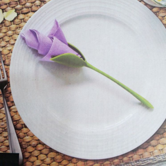 Rose Flower Napkin Holders | Decorative Table Accessories (Set)