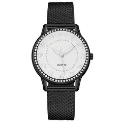 Radiant Diamond Mesh Watch