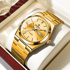 Men's Stainless Steel Quartz Watch