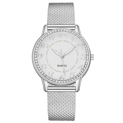 Radiant Diamond Mesh Watch