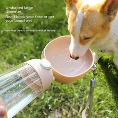 Portable Dog Water Bottle - Travel Pet Water Dispenser for Dogs