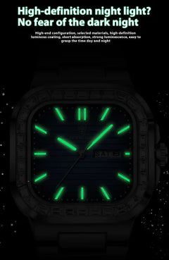 Men's Diamond Quartz Watch